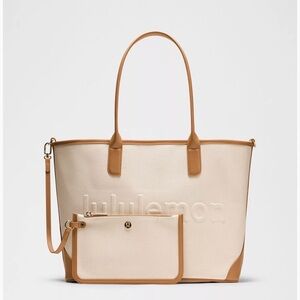 Lululemon classic canvas tote bag 16L